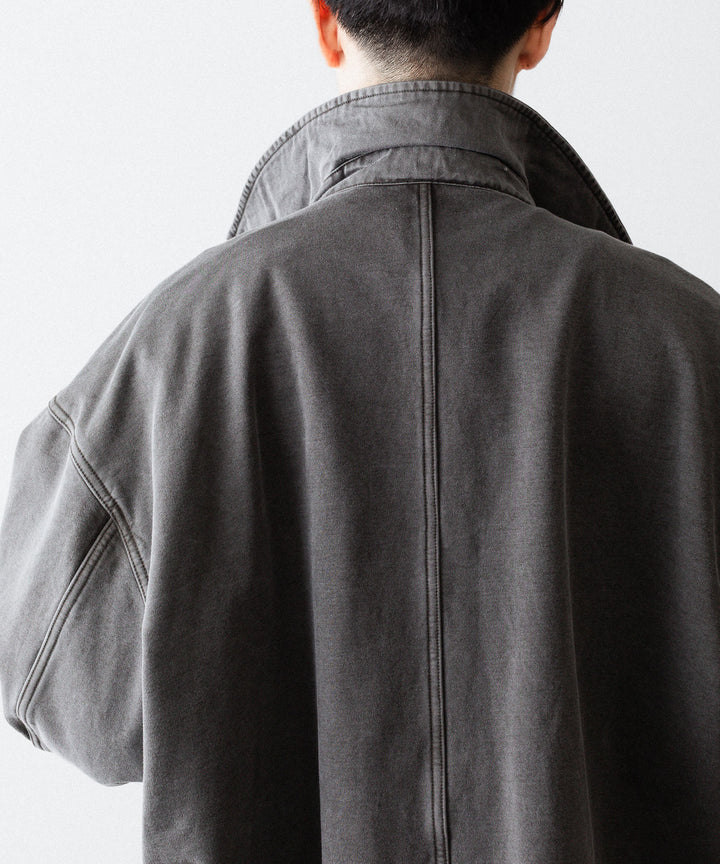 KANEMASA PHIL. カネマサフフィル36G FINE SWEAT WORK JACKETのCHARCOAL PIGMENT公式通販サイトsession福岡セレクトショップ