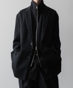 画像をギャラリービューアに読み込む, ssstein(シュタイン)の24AWコレクション DRIZZLER ZIP UP JACKET - BLACK 公式通販サイトsession福岡セレクトショップ
