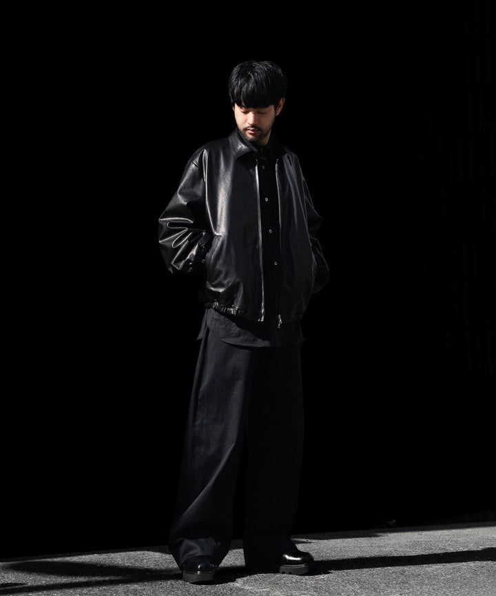 ssstein(シュタイン)のLAMBS LEATHER LIGHT ZIP JACKET - BLACKの公式通販サイトsession福岡セレクトショップ