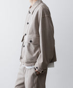 画像をギャラリービューアに読み込む, KANEMASA PHIL. カネマサフフィル36G FINE SWEAT WORK JACKETのBEIGE KHAKI PIGMENT公式通販サイトsession福岡セレクトショップ
