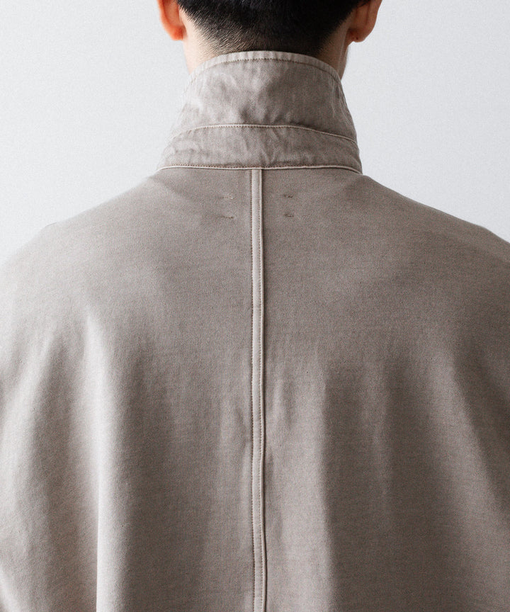 KANEMASA PHIL. カネマサフフィル36G FINE SWEAT WORK JACKETのBEIGE KHAKI PIGMENT公式通販サイトsession福岡セレクトショップ