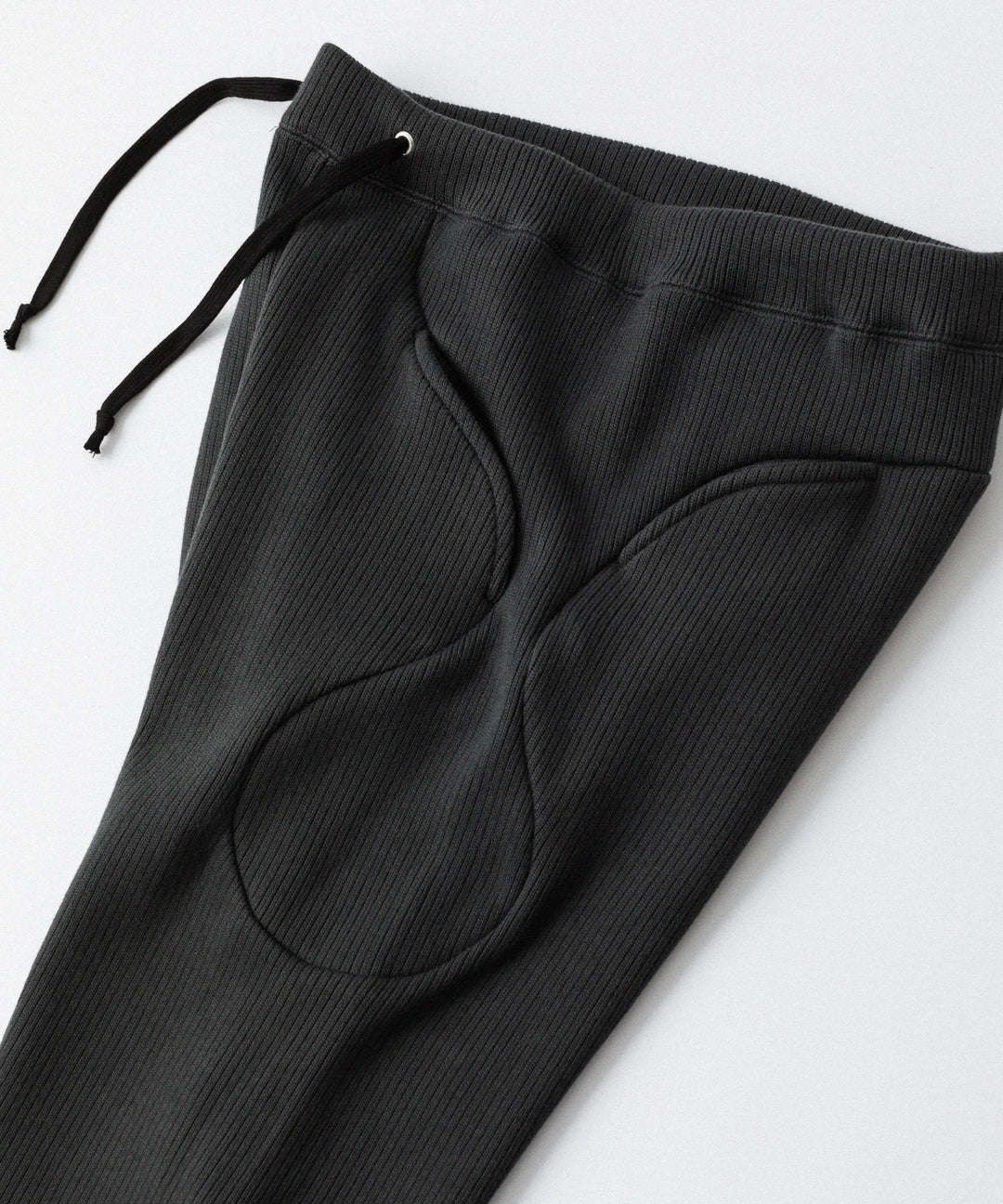 OPPOSE DUALITY-オポーズデュアリティのSUB ONG RIB SWEAT PANTSのBLACK公式通販サイトsession福岡セレクトショップ