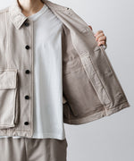 画像をギャラリービューアに読み込む, KANEMASA PHIL. カネマサフフィル36G FINE SWEAT WORK JACKETのBEIGE KHAKI PIGMENT公式通販サイトsession福岡セレクトショップ
