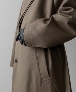 ssstein(シュタイン)の24AWコレクション OVERSIZED DOCKING DOUBLE BREASTED COAT - DARK BEIGE 公式通販サイトsession福岡セレクトショップ