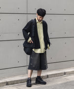 画像をギャラリービューアに読み込む, KANEMASA PHIL. カネマサフィルの46G STRIPE MODEST SHIRTのYELLOW BLACK 公式通販サイトsession福岡セレクトショップ
