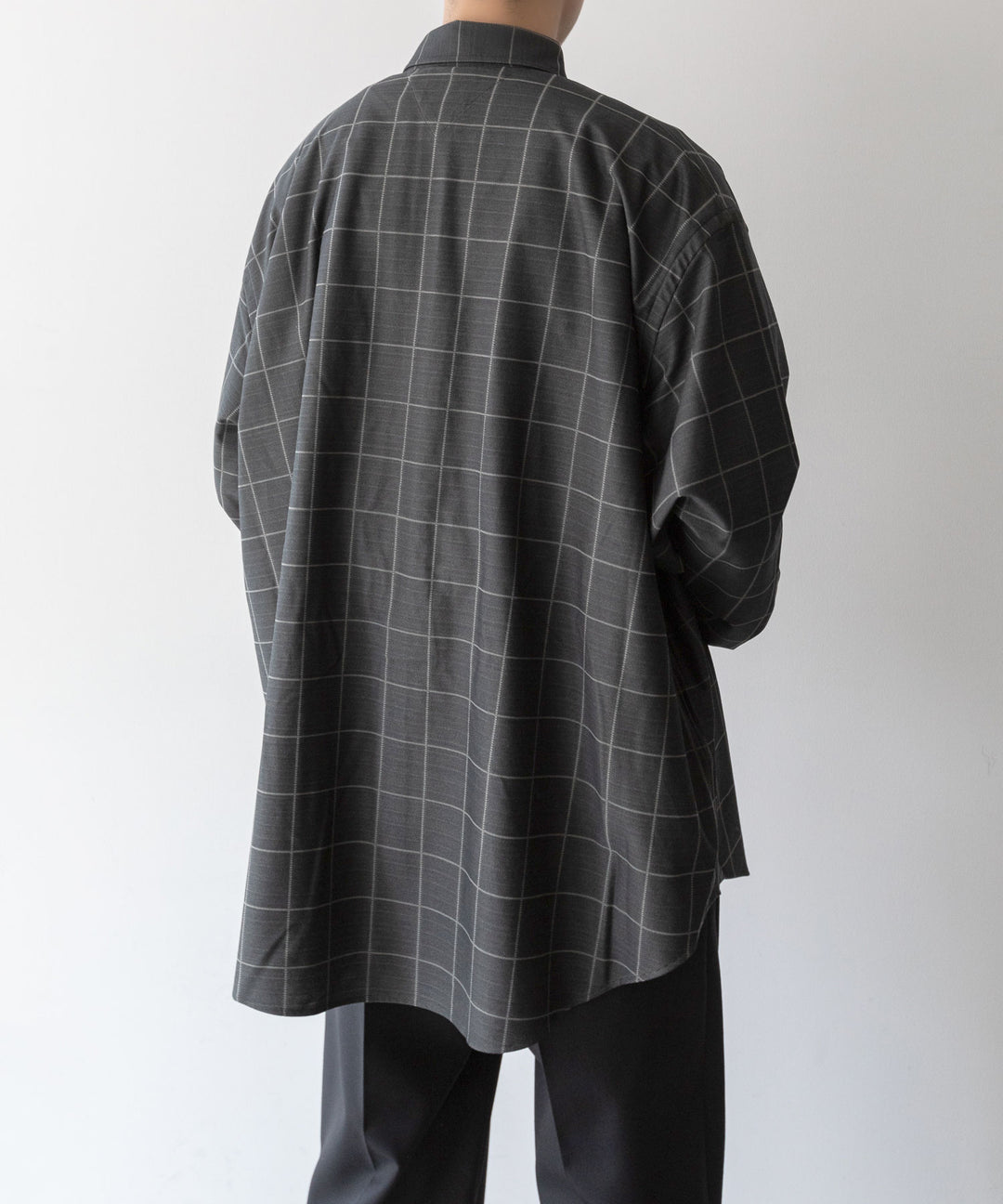 【KANEMASA PHIL.】カネマサのジャージーチャックシャツ FLANNEL CHECK JERSEY SHIRT - WP CHA 公式通販session福岡セレクトショップ