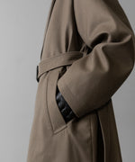 画像をギャラリービューアに読み込む, ssstein(シュタイン)の24AWコレクション OVERSIZED DOCKING DOUBLE BREASTED COAT - DARK BEIGE 公式通販サイトsession福岡セレクトショップ
