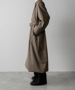 画像をギャラリービューアに読み込む, ssstein(シュタイン)の24AWコレクション OVERSIZED DOCKING DOUBLE BREASTED COAT - DARK BEIGE 公式通販サイトsession福岡セレクトショップ
