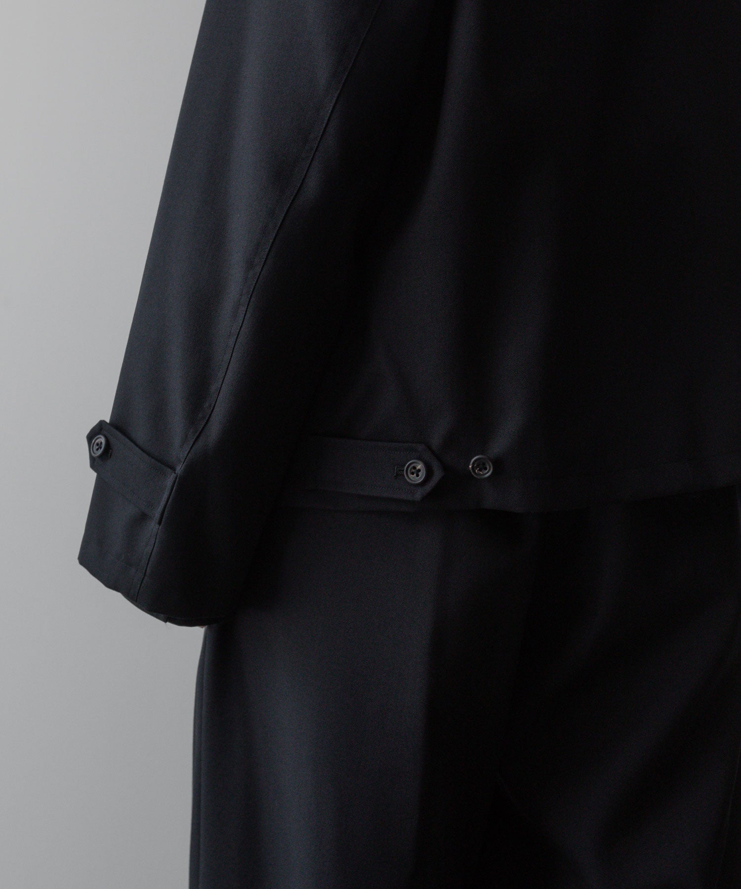 ssstein(シュタイン)の24AWコレクション DRIZZLER ZIP UP JACKET - BLACK 公式通販サイトsession福岡セレクトショップ