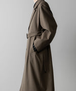 画像をギャラリービューアに読み込む, ssstein(シュタイン)の24AWコレクション OVERSIZED DOCKING DOUBLE BREASTED COAT - DARK BEIGE 公式通販サイトsession福岡セレクトショップ
