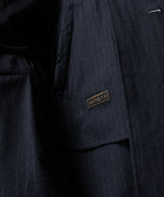 画像をギャラリービューアに読み込む,  ANTHEM Aアンセムエー のBROKEN FLANNEL 2B JACKET - NAVY STRIPEの公式通販サイトsession福岡セレクトショップ
