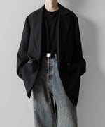 画像をギャラリービューアに読み込む, ssstein(シュタイン)のTWIST SEAM BAGGY VINTAGE DENIM JEANS - INDIGOの公式通販サイトsession福岡セレクトショップ

