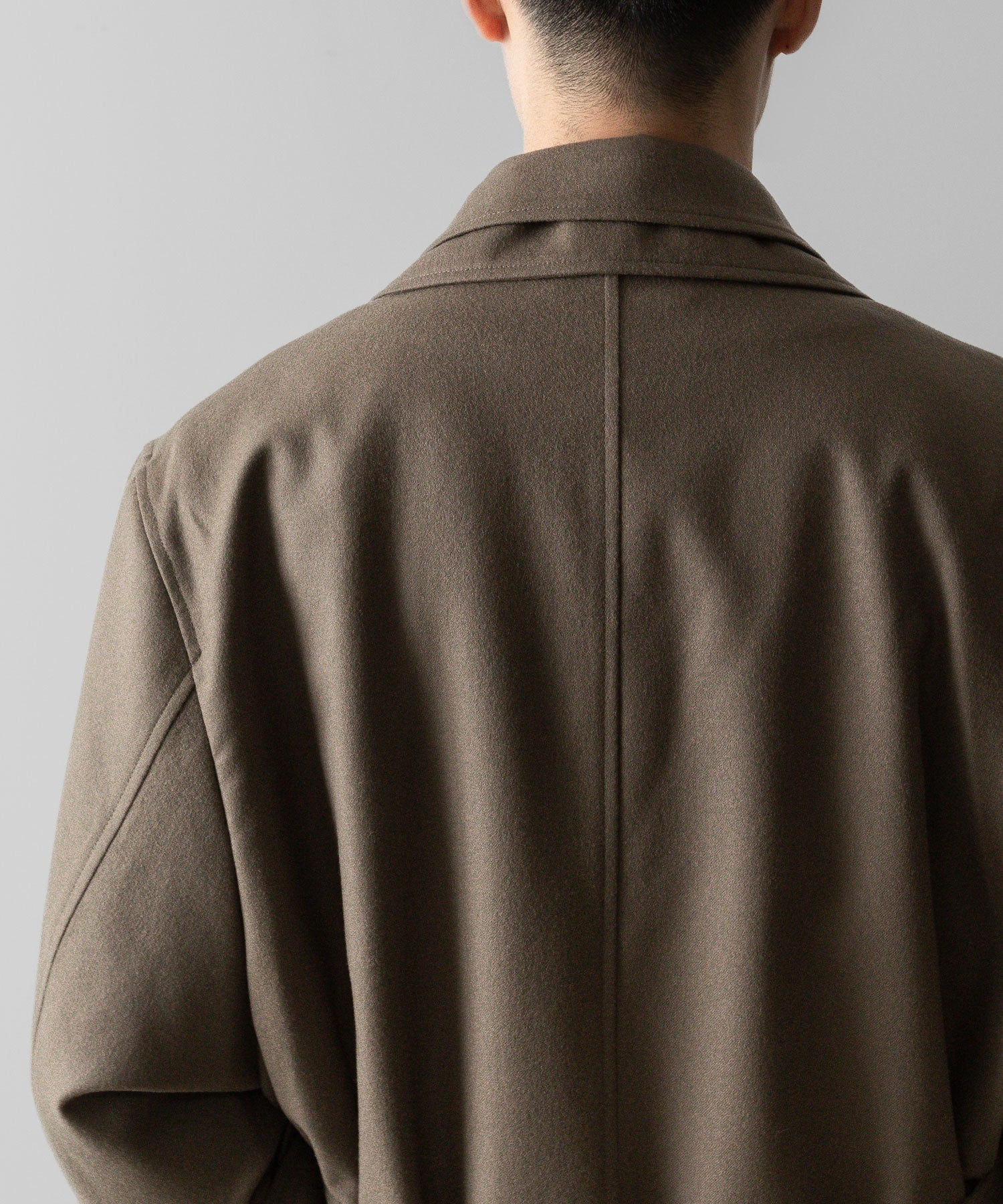 ssstein(シュタイン)の24AWコレクション OVERSIZED DOCKING DOUBLE BREASTED COAT - DARK BEIGE 公式通販サイトsession福岡セレクトショップ