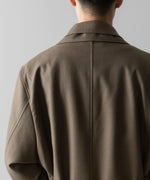 画像をギャラリービューアに読み込む, ssstein(シュタイン)の24AWコレクション OVERSIZED DOCKING DOUBLE BREASTED COAT - DARK BEIGE 公式通販サイトsession福岡セレクトショップ
