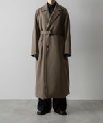 画像をギャラリービューアに読み込む, ssstein(シュタイン)の24AWコレクション OVERSIZED DOCKING DOUBLE BREASTED COAT - DARK BEIGE 公式通販サイトsession福岡セレクトショップ
