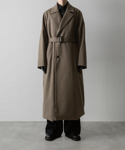 ssstein(シュタイン)の24AWコレクション OVERSIZED DOCKING DOUBLE BREASTED COAT - DARK BEIGE 公式通販サイトsession福岡セレクトショップ