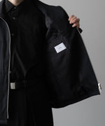 画像をギャラリービューアに読み込む, ssstein(シュタイン)の24AWコレクション DRIZZLER ZIP UP JACKET - BLACK 公式通販サイトsession福岡セレクトショップ
