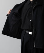 画像をギャラリービューアに読み込む, ssstein(シュタイン)の24AWコレクション DRIZZLER ZIP UP JACKET - BLACK 公式通販サイトsession福岡セレクトショップ
