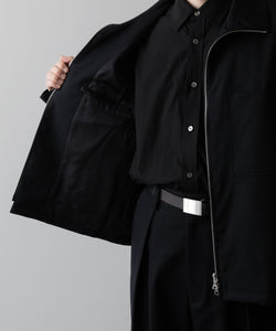 ssstein(シュタイン)の24AWコレクション DRIZZLER ZIP UP JACKET - BLACK 公式通販サイトsession福岡セレクトショップ