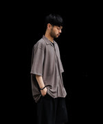 画像をギャラリービューアに読み込む, KANEMASA PHIL. カネマサフィルの36G CUPRO ETHER SHIRTのCHARCOALの公式通販サイトsession福岡セレクトショップ
