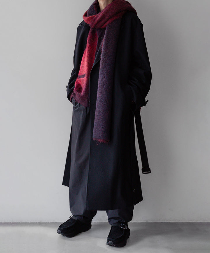 stein(シュタイン)の23AWコレクションGRADATION MOHAIR MUFFLER のRED sessionセッション福岡セレクトショップ 公式通販サイト 