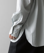 画像をギャラリービューアに読み込む, ssstein(シュタイン)の24AWコレクション OVERSIZED DOWN PAT SHIRT - OFF GREY 公式通販サイトsession福岡セレクトショップ
