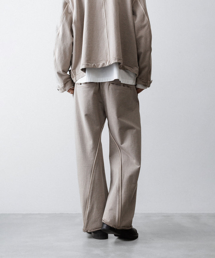 KANEMASA PHIL. カネマサフフィル36G FINE SWEAT DRAPING EASY PANTSのCHARCOAL PIGMENT公式通販サイトsession福岡セレクトショップ