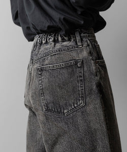 ssstein(シュタイン)のTWIST SEAM BAGGY VINTAGE DENIM JEANS - BLACKの公式通販サイトsession福岡セレクトショップ