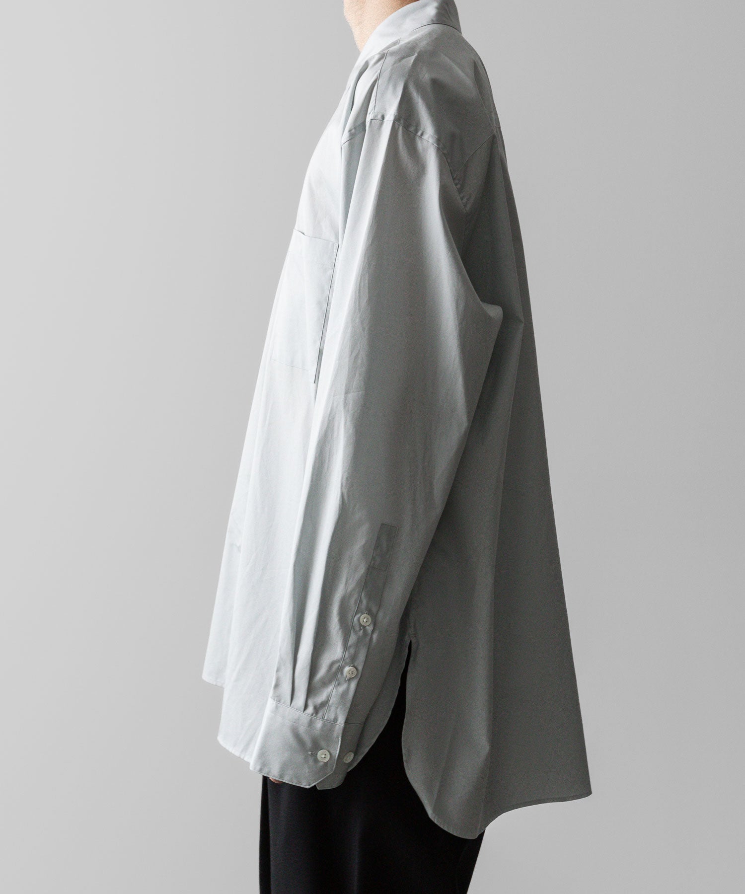 ssstein(シュタイン)の24AWコレクション OVERSIZED DOWN PAT SHIRT - OFF GREY 公式通販サイトsession福岡セレクトショップ