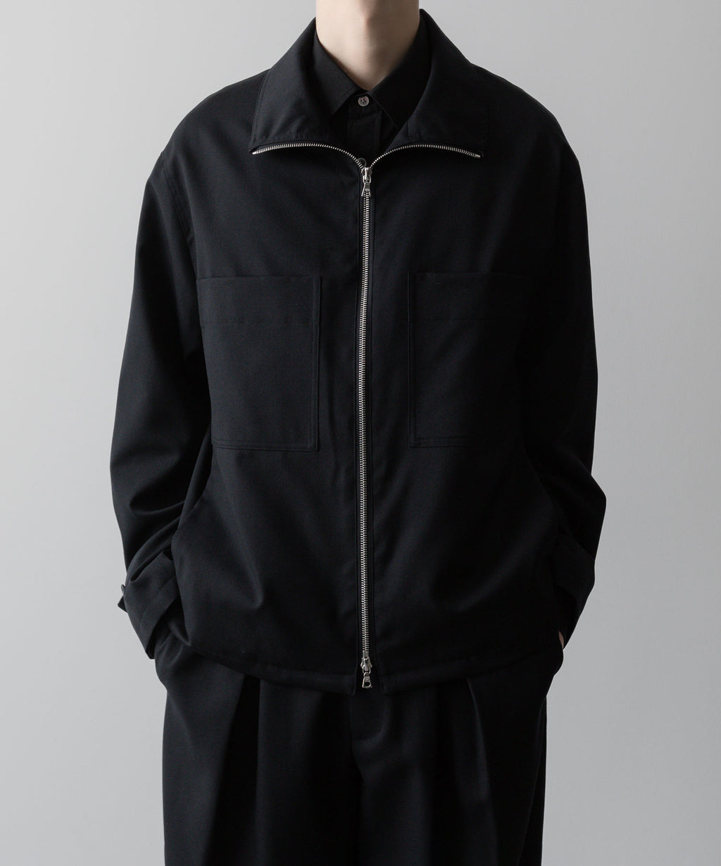 ssstein(シュタイン)の24AWコレクション DRIZZLER ZIP UP JACKET - BLACK 公式通販サイトsession福岡セレクトショップ