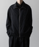 画像をギャラリービューアに読み込む, ssstein(シュタイン)の24AWコレクション DRIZZLER ZIP UP JACKET - BLACK 公式通販サイトsession福岡セレクトショップ
