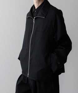 ssstein(シュタイン)の24AWコレクション DRIZZLER ZIP UP JACKET - BLACK 公式通販サイトsession福岡セレクトショップ