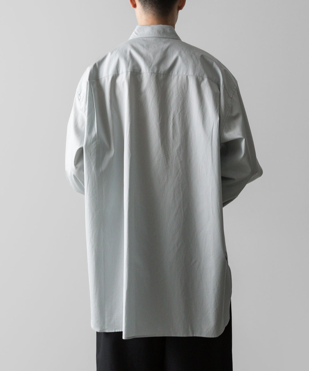 ssstein(シュタイン)の24AWコレクション OVERSIZED DOWN PAT SHIRT - OFF GREY 公式通販サイトsession福岡セレクトショップ