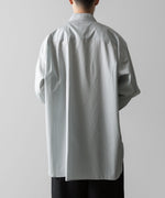 画像をギャラリービューアに読み込む, ssstein(シュタイン)の24AWコレクション OVERSIZED DOWN PAT SHIRT - OFF GREY 公式通販サイトsession福岡セレクトショップ
