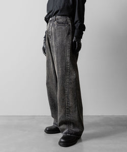 ssstein(シュタイン)のTWIST SEAM BAGGY VINTAGE DENIM JEANS - BLACKの公式通販サイトsession福岡セレクトショップ