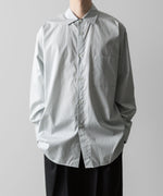 画像をギャラリービューアに読み込む, ssstein(シュタイン)の24AWコレクション OVERSIZED DOWN PAT SHIRT - OFF GREY 公式通販サイトsession福岡セレクトショップ
