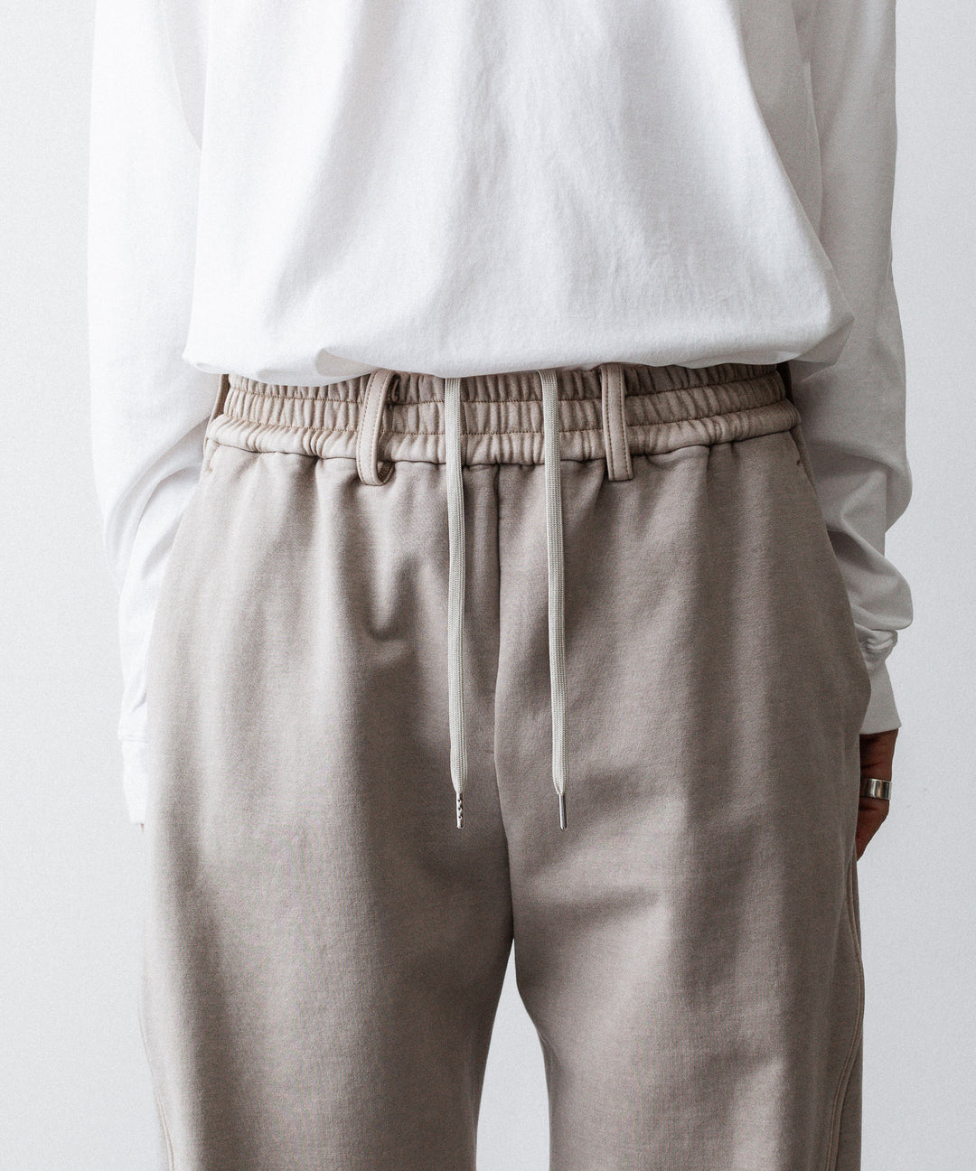 KANEMASA PHIL. カネマサフフィル36G FINE SWEAT DRAPING EASY PANTSのCHARCOAL PIGMENT公式通販サイトsession福岡セレクトショップ