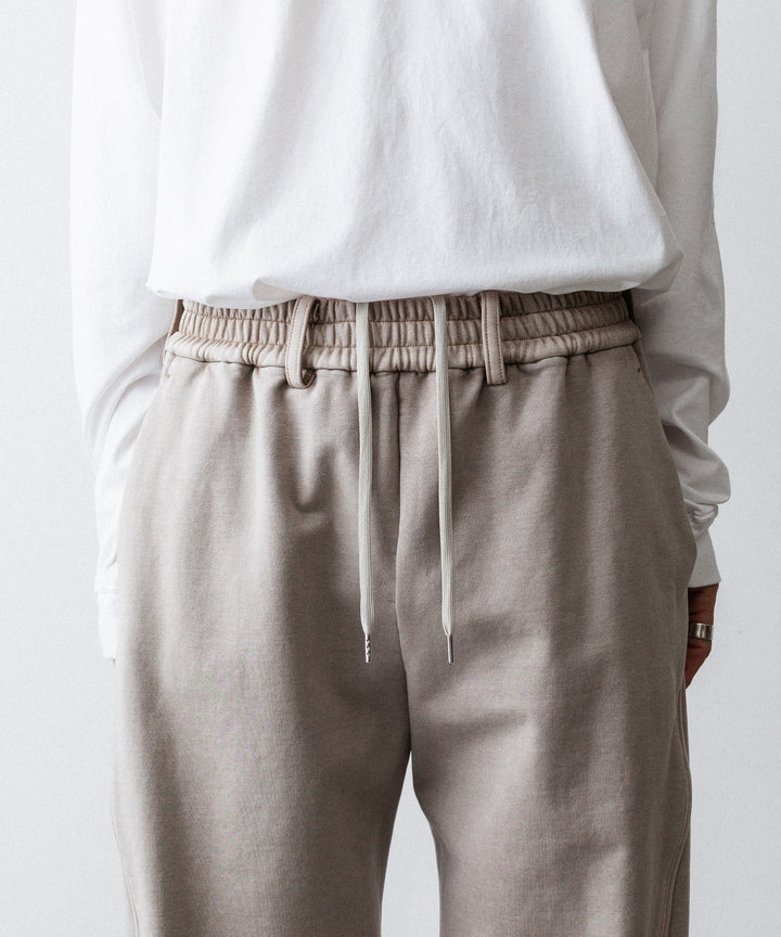 KANEMASA PHIL. カネマサフフィル36G FINE SWEAT DRAPING EASY PANTSのCHARCOAL PIGMENT公式通販サイトsession福岡セレクトショップ