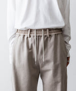 画像をギャラリービューアに読み込む, KANEMASA PHIL. カネマサフフィル36G FINE SWEAT DRAPING EASY PANTSのCHARCOAL PIGMENT公式通販サイトsession福岡セレクトショップ
