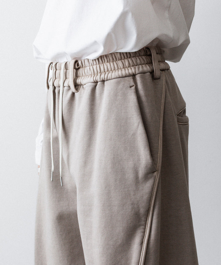 KANEMASA PHIL. カネマサフフィル36G FINE SWEAT DRAPING EASY PANTSのCHARCOAL PIGMENT公式通販サイトsession福岡セレクトショップ