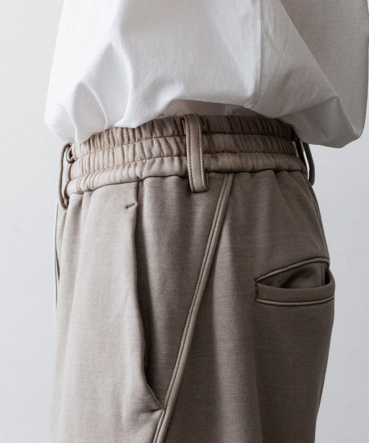 KANEMASA PHIL. カネマサフフィル36G FINE SWEAT DRAPING EASY PANTSのCHARCOAL PIGMENT公式通販サイトsession福岡セレクトショップ