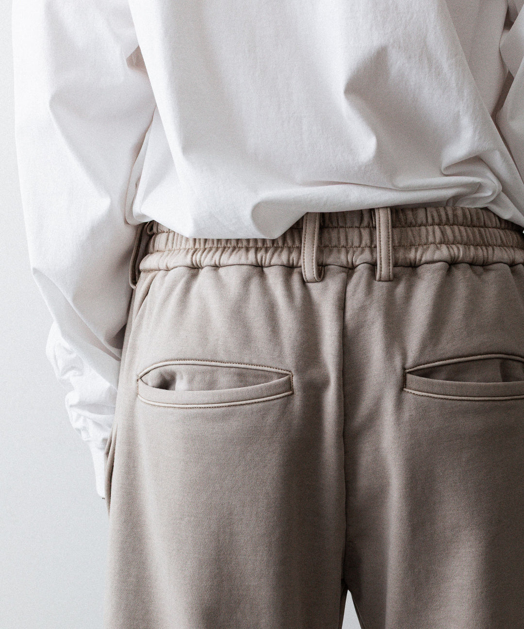 KANEMASA PHIL. カネマサフフィル36G FINE SWEAT DRAPING EASY PANTSのCHARCOAL PIGMENT公式通販サイトsession福岡セレクトショップ