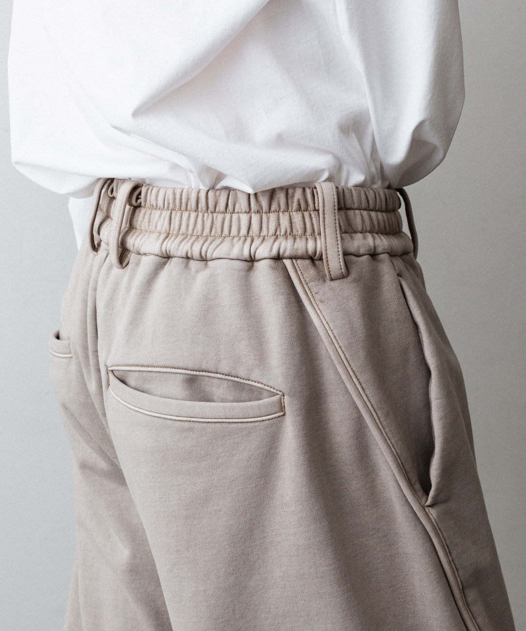 KANEMASA PHIL. カネマサフフィル36G FINE SWEAT DRAPING EASY PANTSのCHARCOAL PIGMENT公式通販サイトsession福岡セレクトショップ