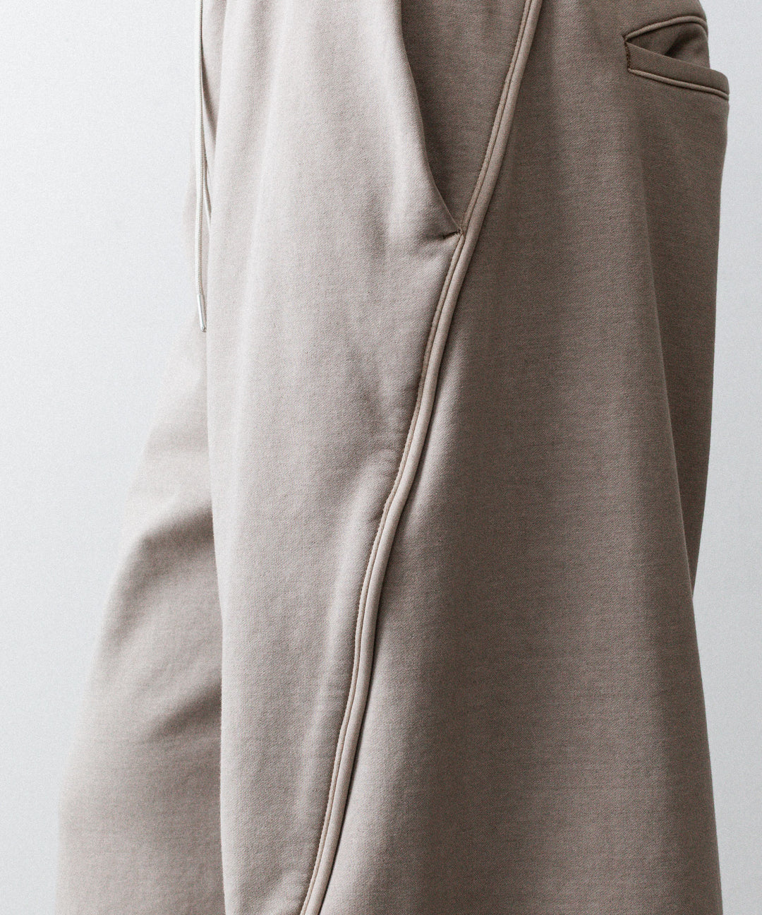 KANEMASA PHIL. カネマサフフィル36G FINE SWEAT DRAPING EASY PANTSのCHARCOAL PIGMENT公式通販サイトsession福岡セレクトショップ