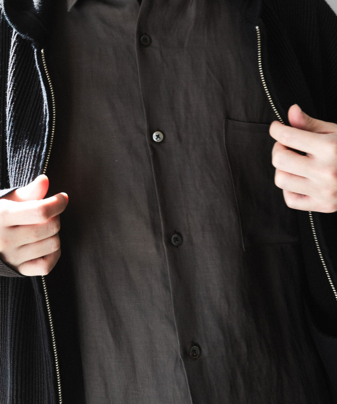 ssstein(シュタイン)のVIS/LI TWILL OVERSIZED LS SHIRT - KHAKIの公式通販サイトsession福岡セレクトショップ