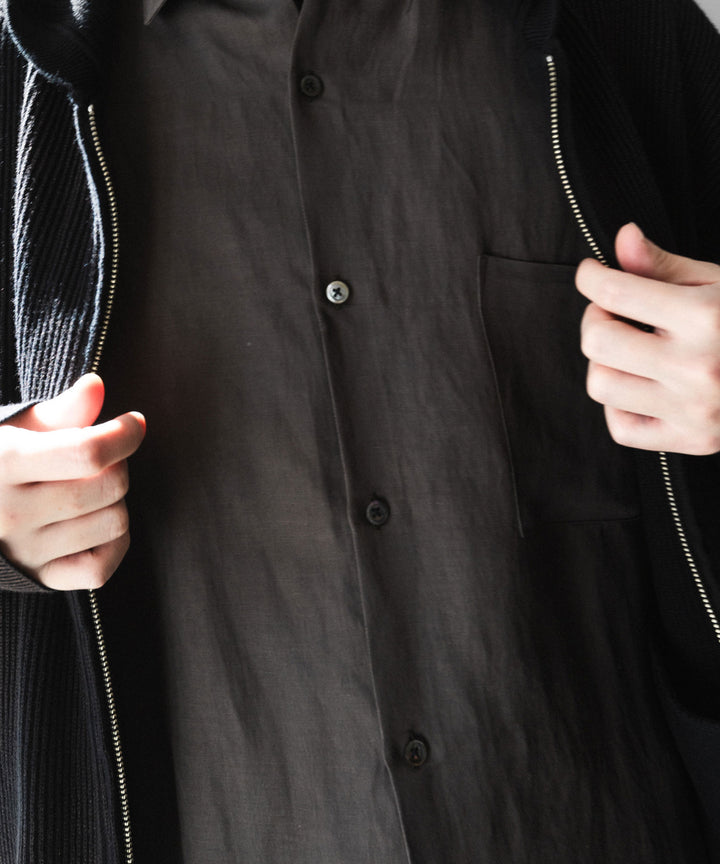 ssstein(シュタイン)のVIS/LI TWILL OVERSIZED LS SHIRT - KHAKIの公式通販サイトsession福岡セレクトショップ
