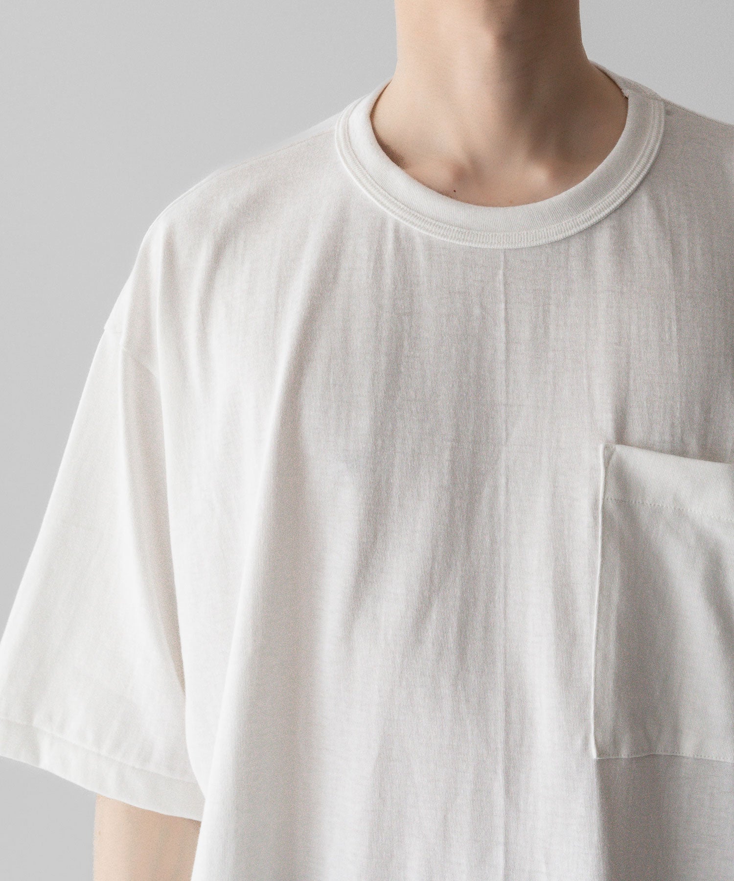 【INTÉRIM】インテリムのBINDER NECK LOOP WHEEL AME-KAJI POCKET TEE - OFFの公式通販サイトsession福岡セレクトショップ