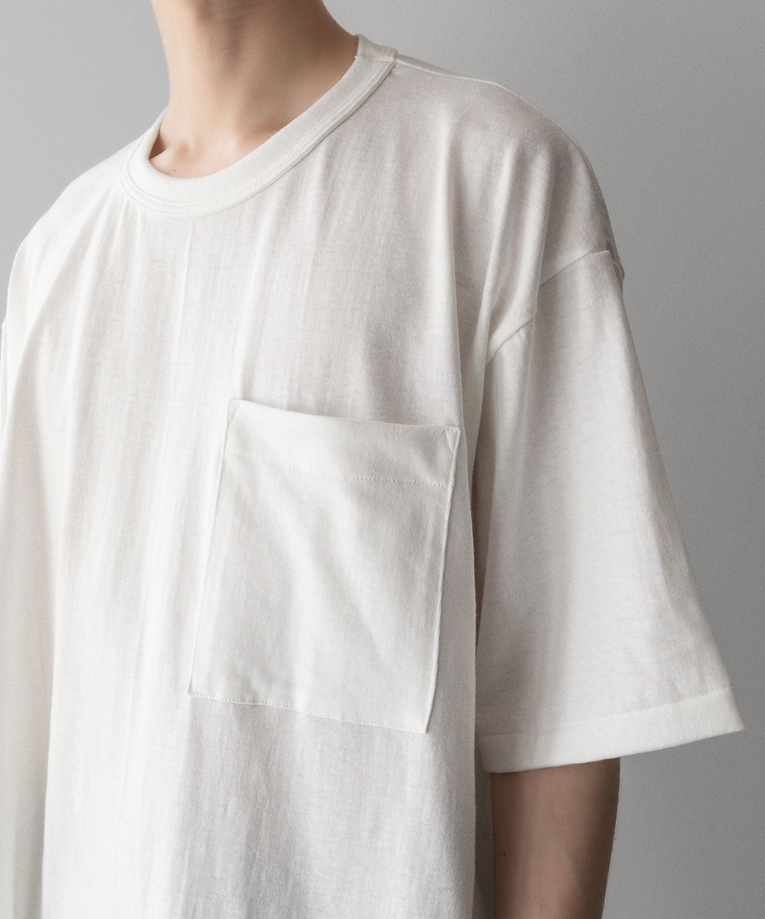 【INTÉRIM】インテリムのBINDER NECK LOOP WHEEL AME-KAJI POCKET TEE - OFFの公式通販サイトsession福岡セレクトショップ