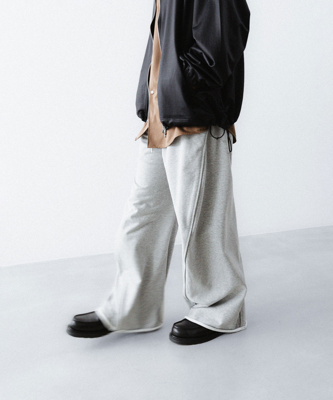 KANEMASA PHIL. カネマサフィルの36G HEATHER DRAPING PANTSのGRAY DYE公式通販サイトsession福岡セレクトショップ