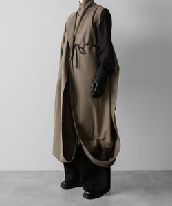 ssstein(シュタイン)の24AWコレクション OVERSIZED DOCKING DOUBLE BREASTED COAT - DARK BEIGE 公式通販サイトsession福岡セレクトショップ